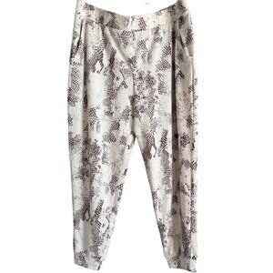 Meri Skye‎ Women's Size 2X Beige Soft Jogger Pull On Pants Stretch Cozy